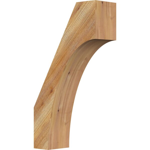 Ekena Millwork 6"W x 16"D x 28"H Westlake Rough Sawn Knee Brace, Western Red Cedar BRC06X16X28WTL00RWR - main